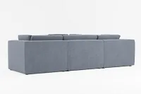 Destin Victory Dark Blue Fabric 5-piece Modular Sectional