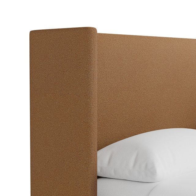 Captiva Elite Light Brown 48" Upholstered Shelter Bed