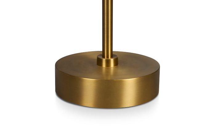 Hazel Gold Metal Floor Lamp