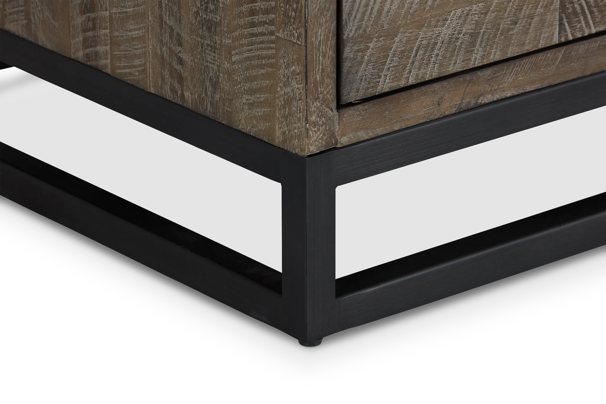 Hayes Light Gray Rectangular Coffee Table