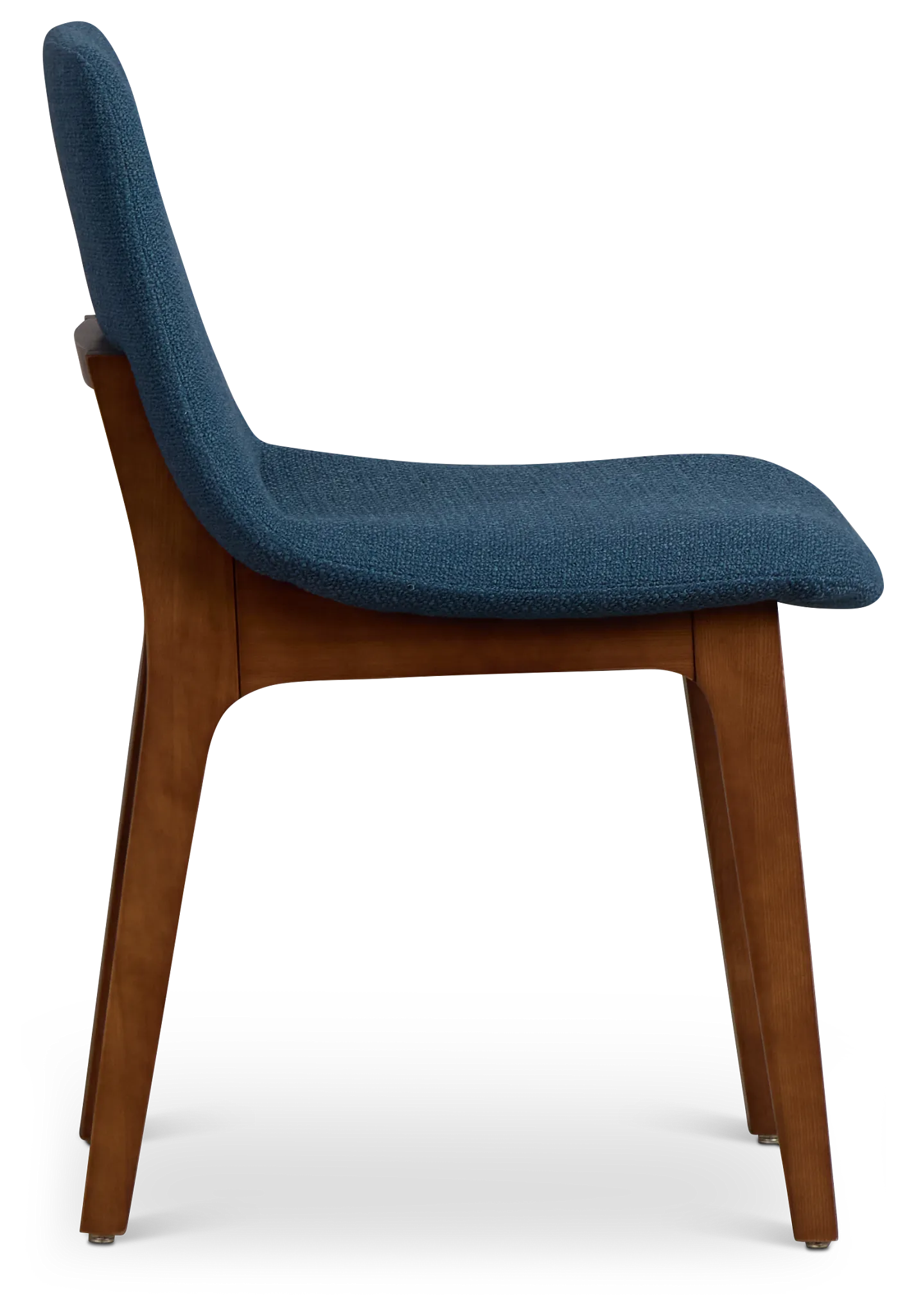 Hamilton Dark Blue Fabric Upholstered Side Chair