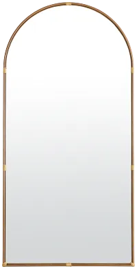 Octavia Gold Metal Floor Mirror