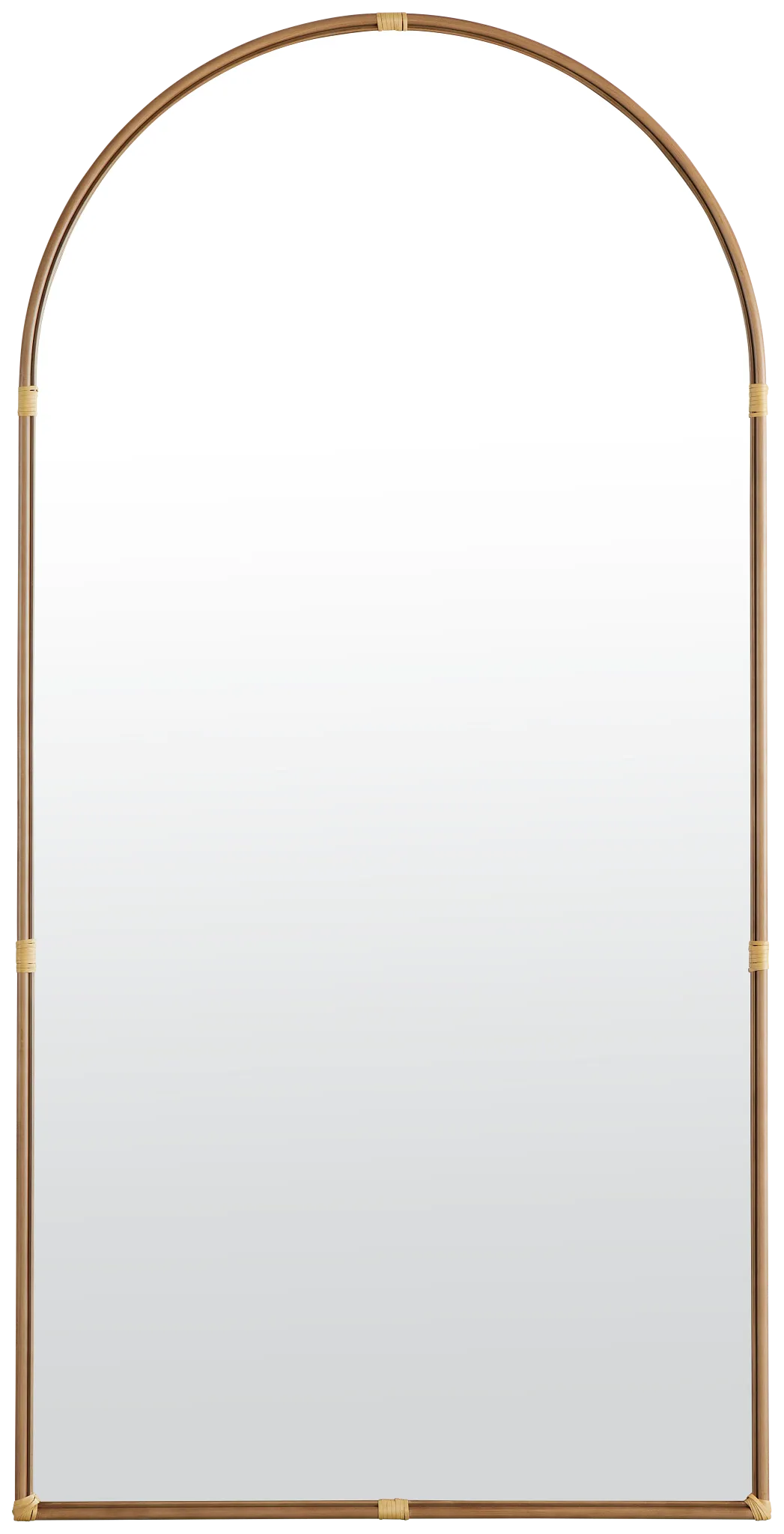 Octavia Gold Metal Floor Mirror