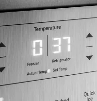 Ge Profile 22 Series Stainless Steel Side By Side Refrigerator