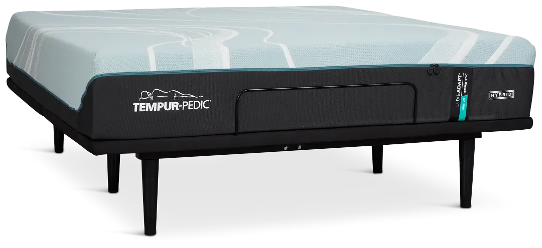 Tempur-pedic Tempur-luxeadapt Medium Hybrid Ease Adjustable Mattress Set Tempur-pedic Tempur-luxeadapt Medium Hybrid Ease Adjustable Mattress Set