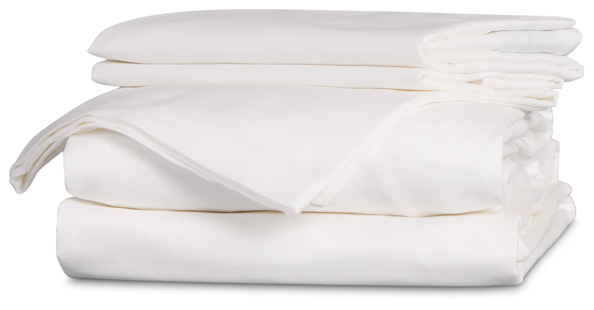 Rest & Renew Cotton Sateen White 300 Thread Sheet Set