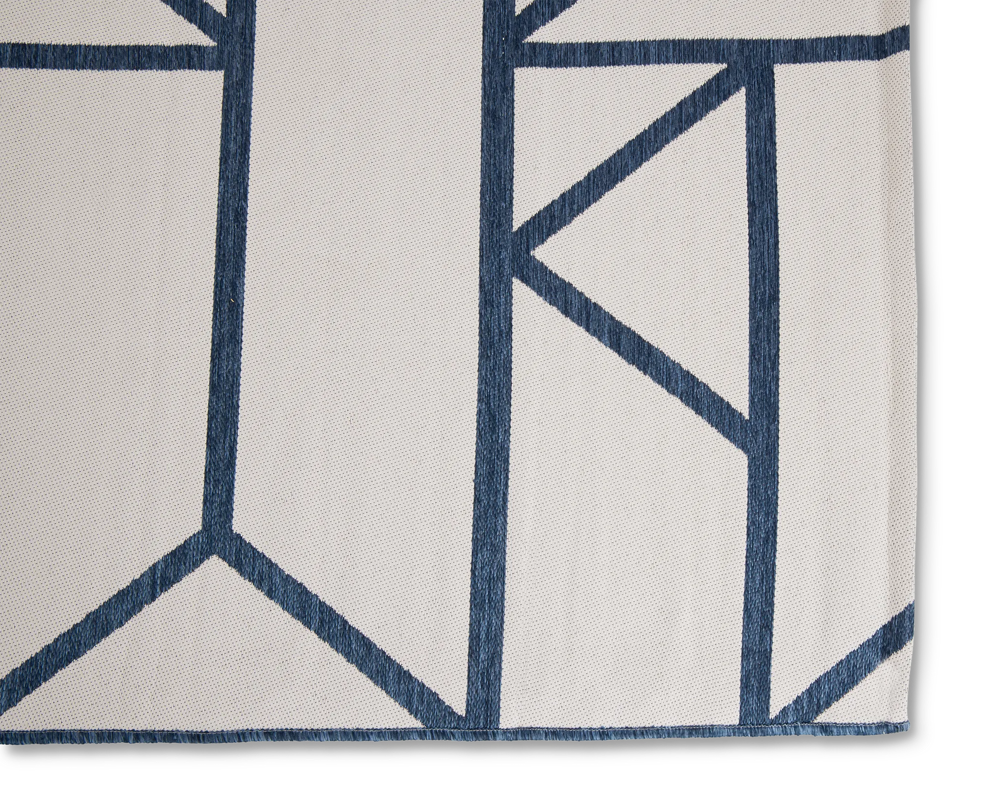 Silas Blue Indoor/outdoor 5x8 Area Rug