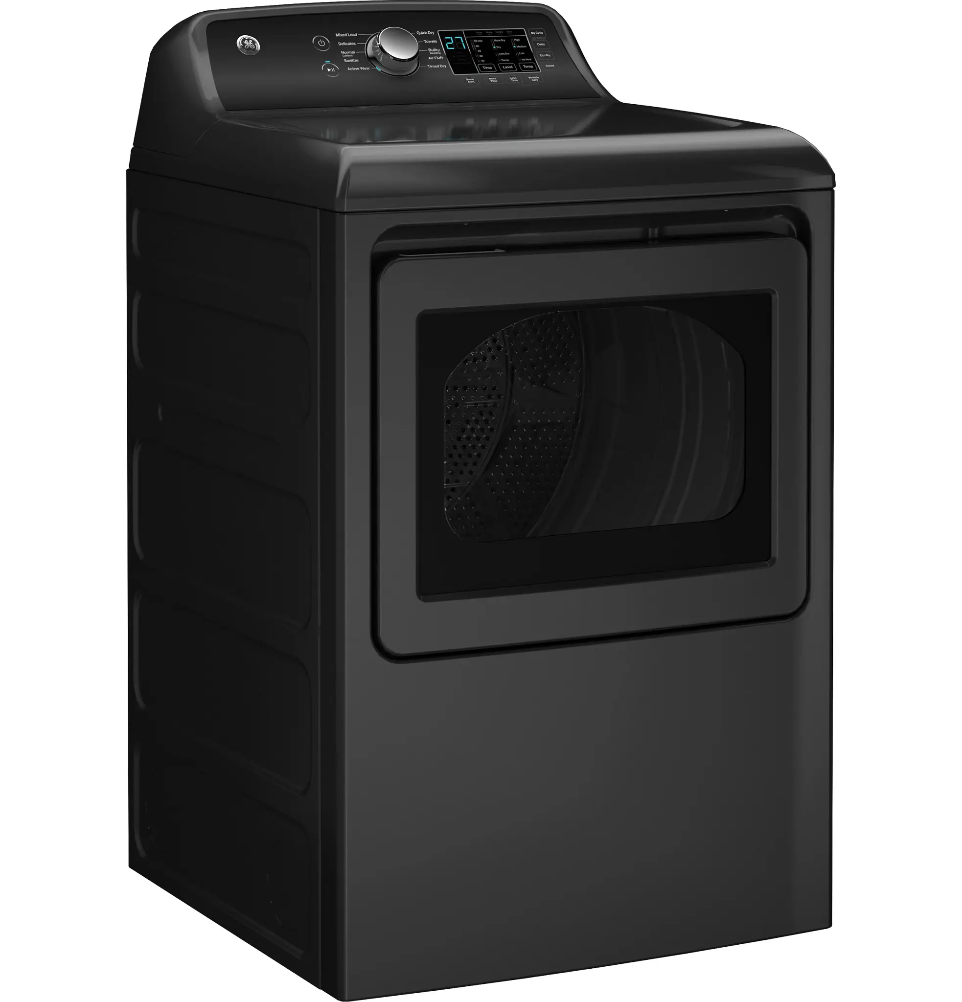 Ge 58 Series Gray Front Load Electric Dryer Ge 58 Series Gray Front Load Electric Dryer