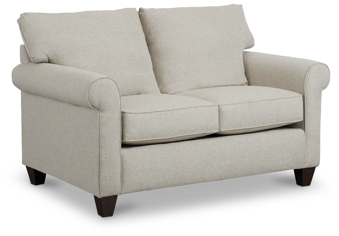 Cameron Beige Fabric Loveseat Cameron Beige Fabric Loveseat
