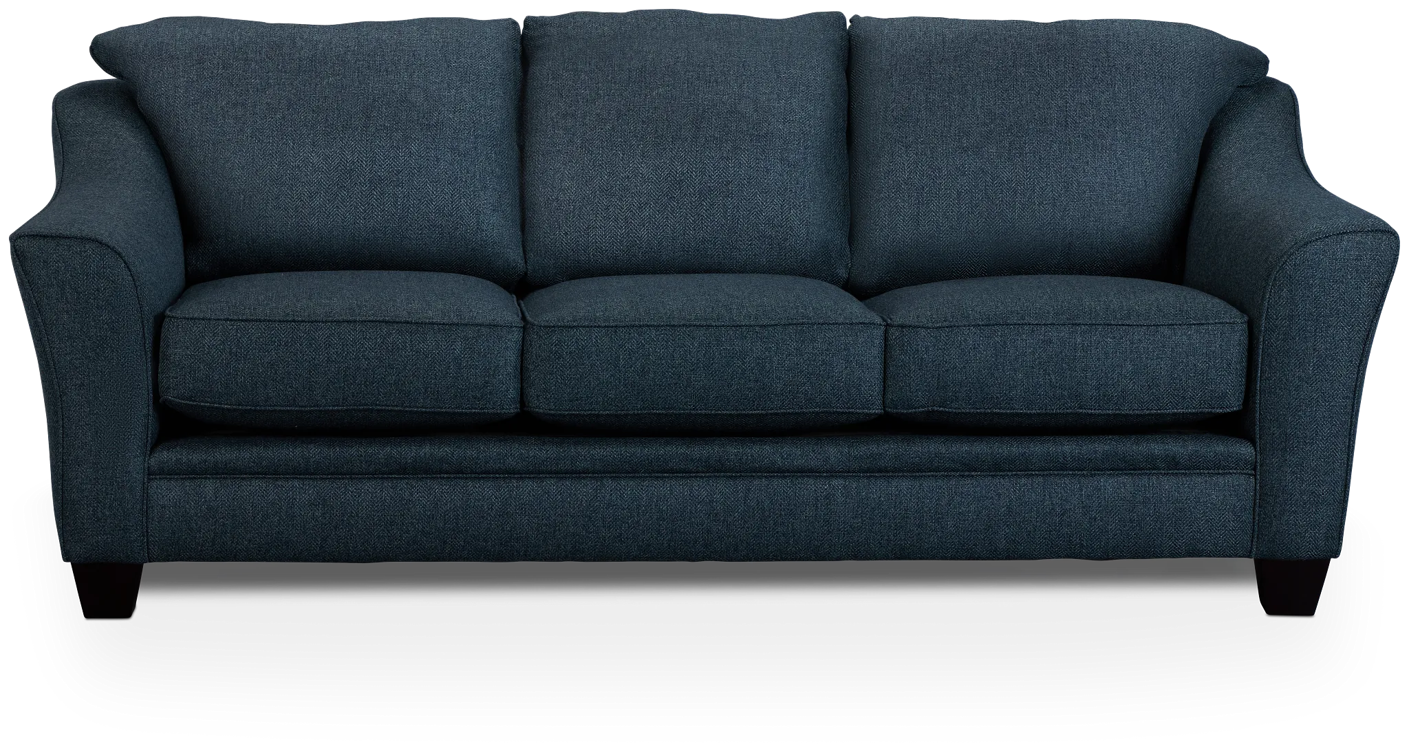 Avery Dark Blue Fabric Sofa
