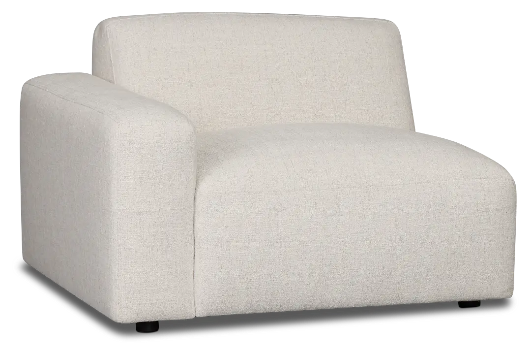 Baylor Light Beige Fabric Left Chair Baylor Light Beige Fabric Left Chair