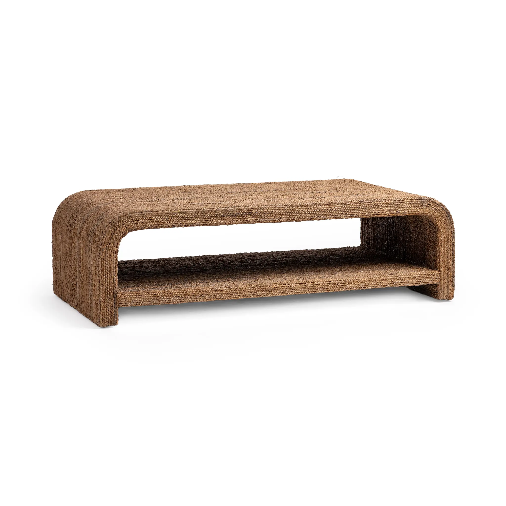 Tiki Light Tone Woven Coffee Table Tiki Light Tone Woven Coffee Table