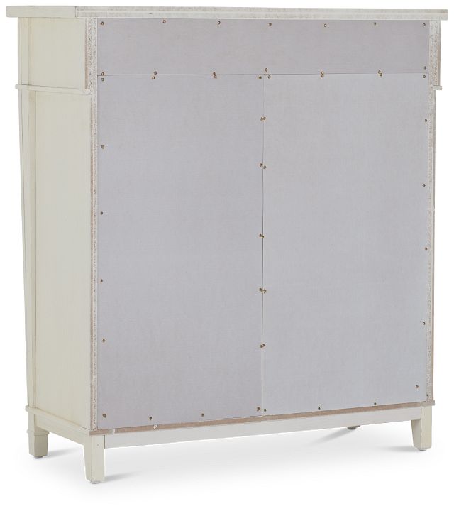 Stoney White Door Chest