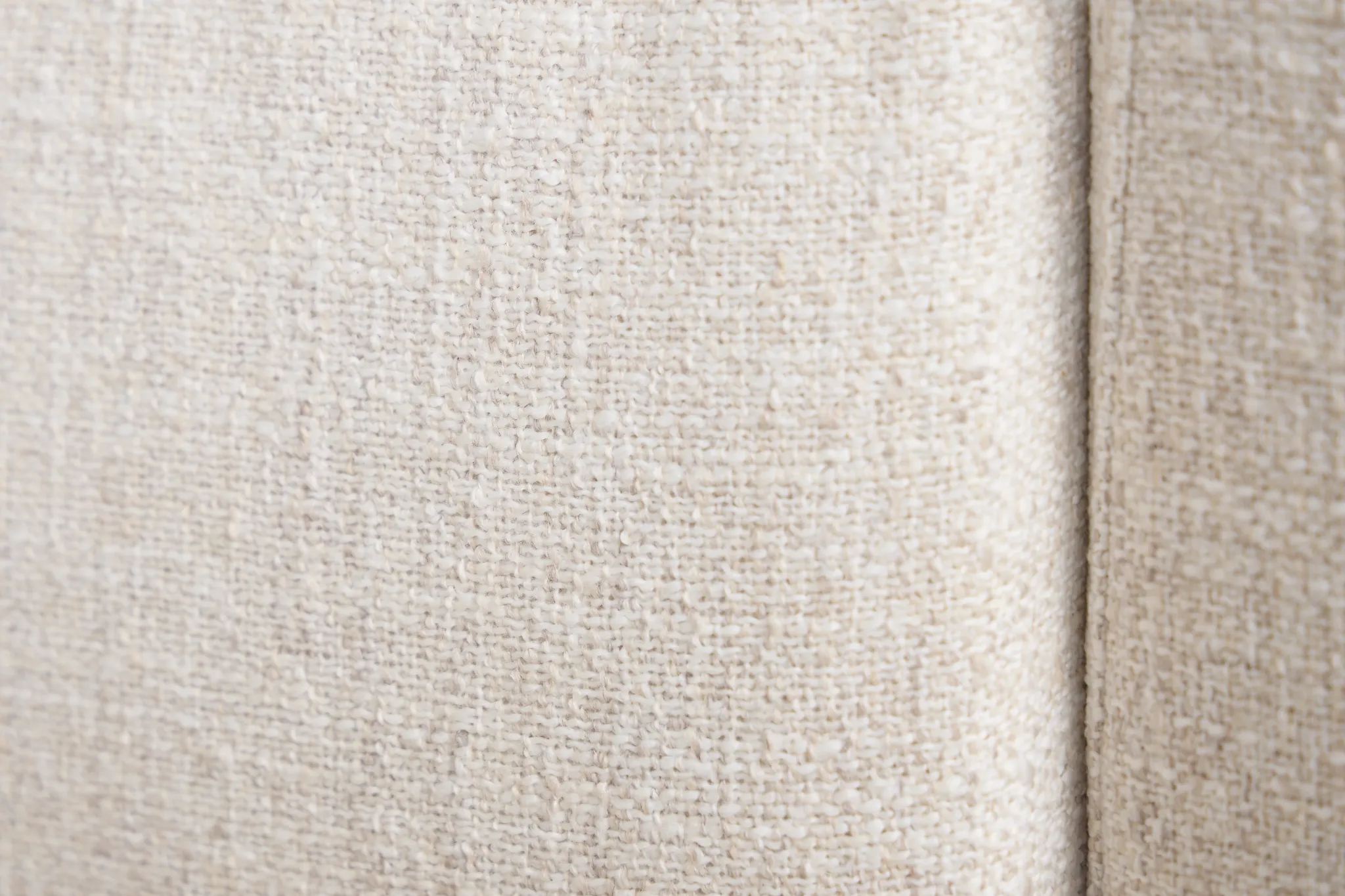 Maeve Light Beige Fabric Left-arm Cuddler Sectional