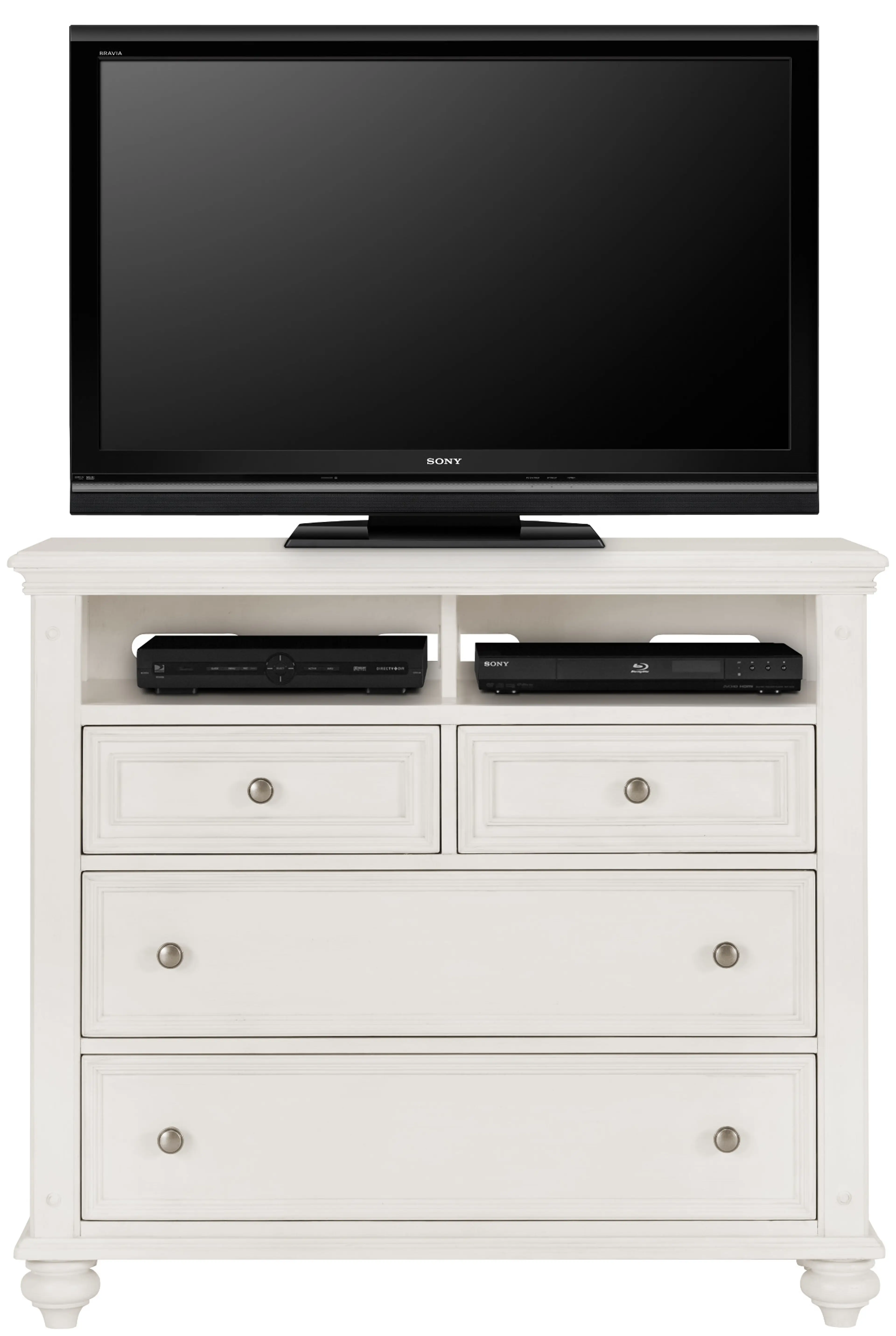 Savannah Ivory Media Chest Savannah Ivory Media Chest