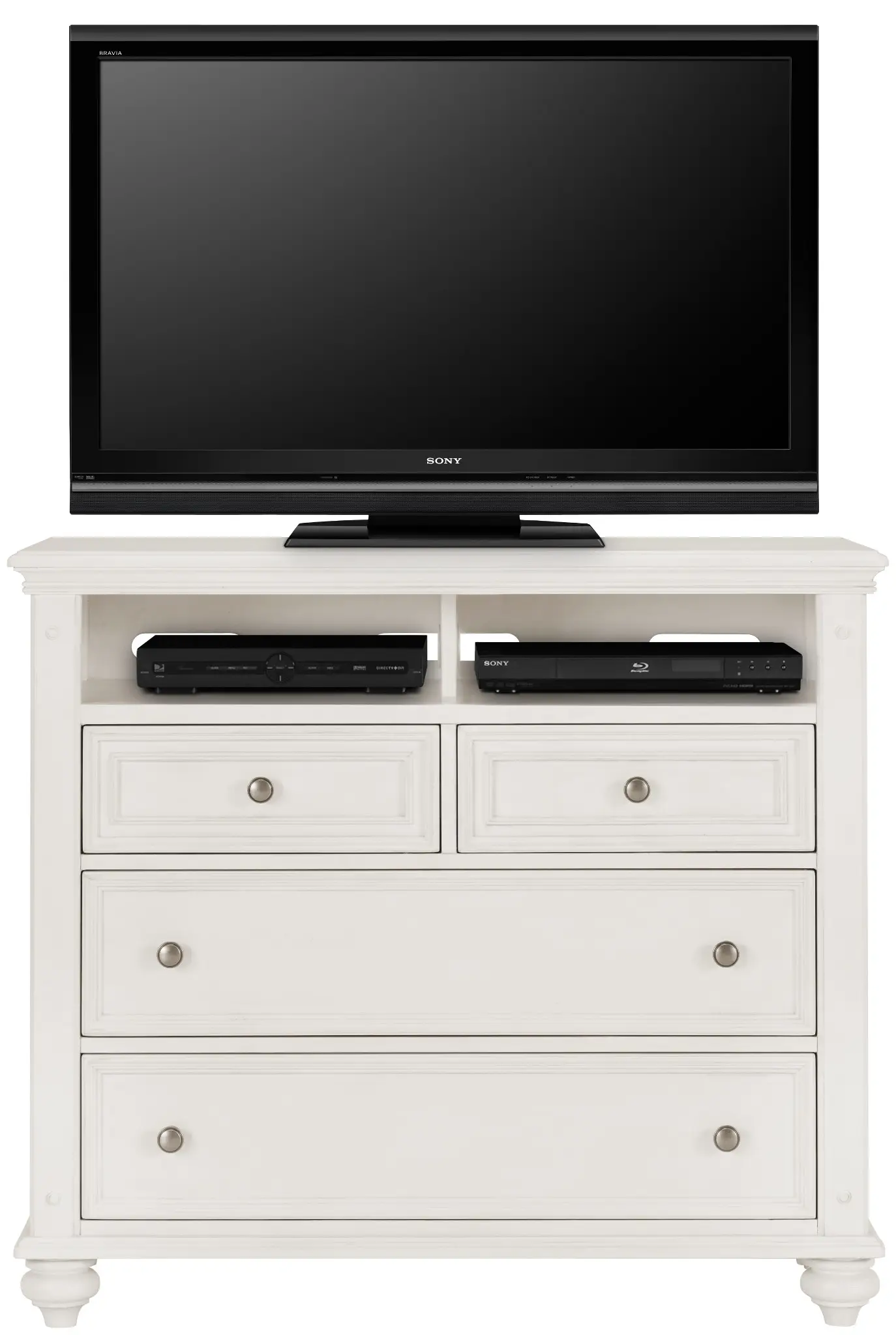 Savannah Ivory Media Chest Savannah Ivory Media Chest