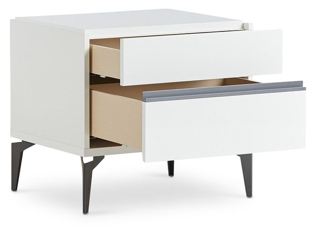 Oslo White Nightstand