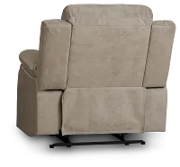 Benson Beige Micro Recliner