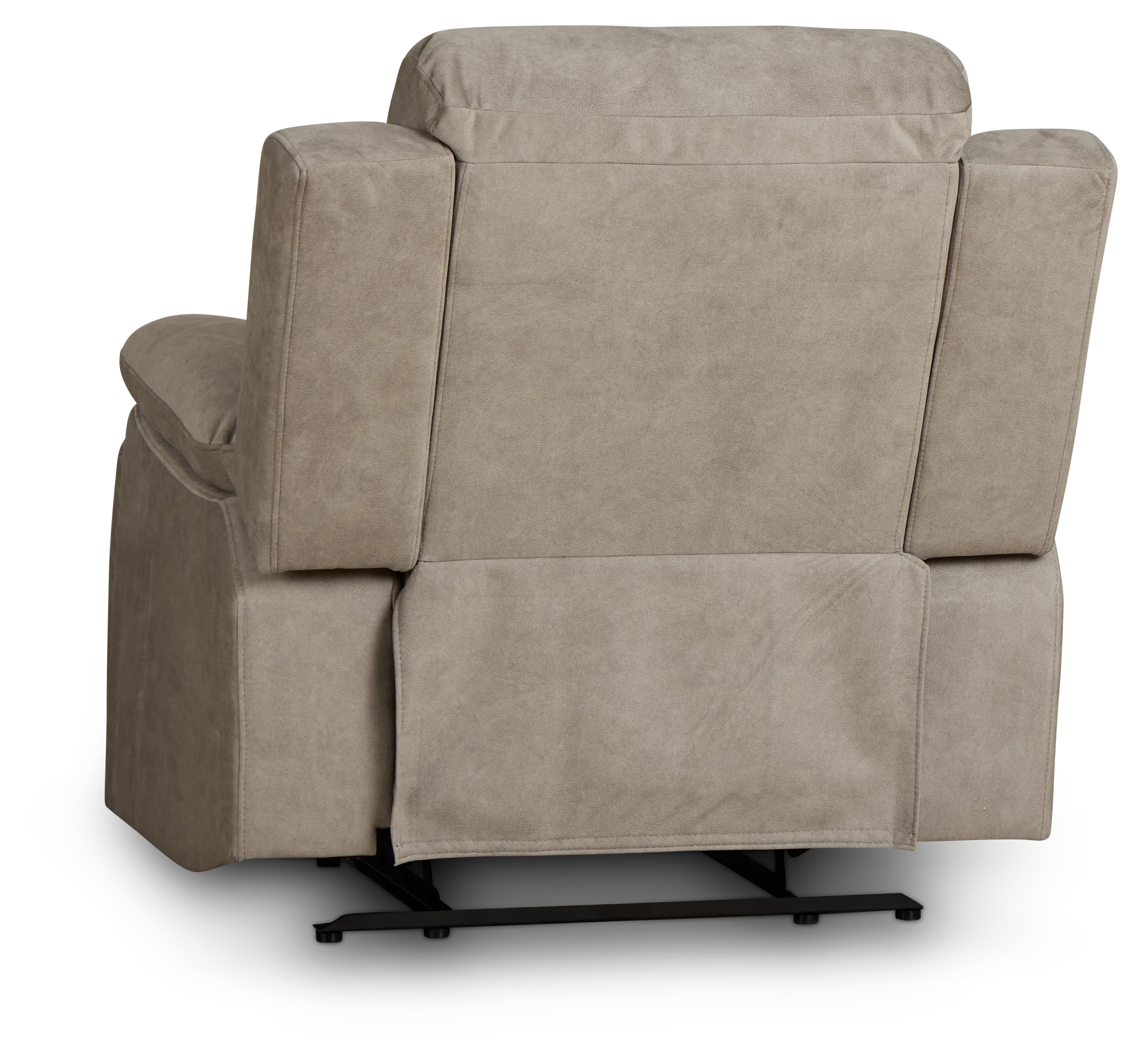 Benson Beige Micro Recliner