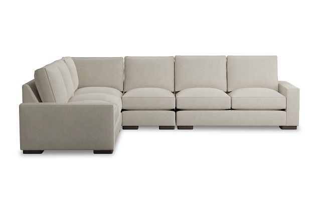 Edgewater Suave Beige Medium Two-arm Sectional