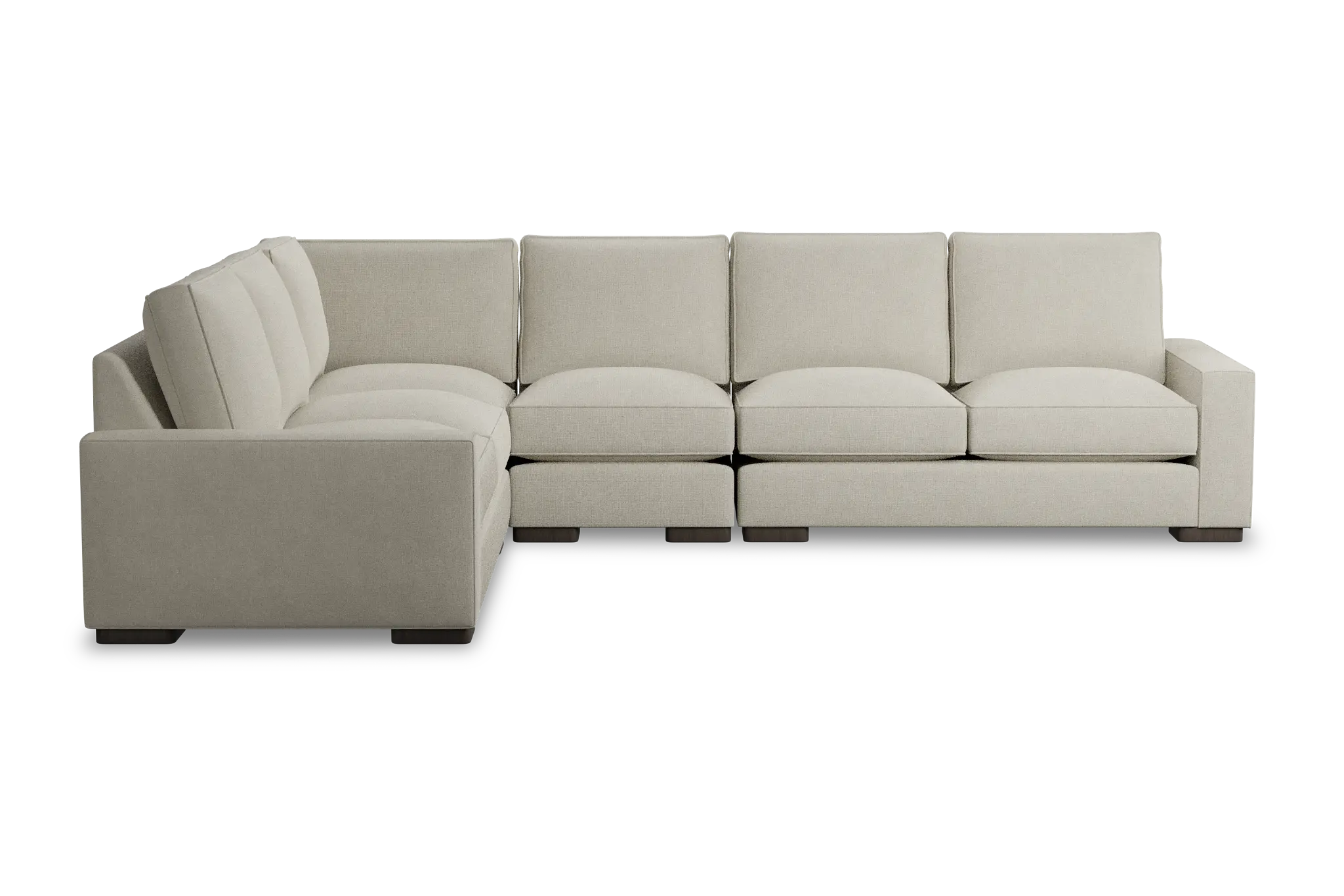 Edgewater Suave Beige Medium Two-arm Sectional Edgewater Suave Beige Medium Two-arm Sectional