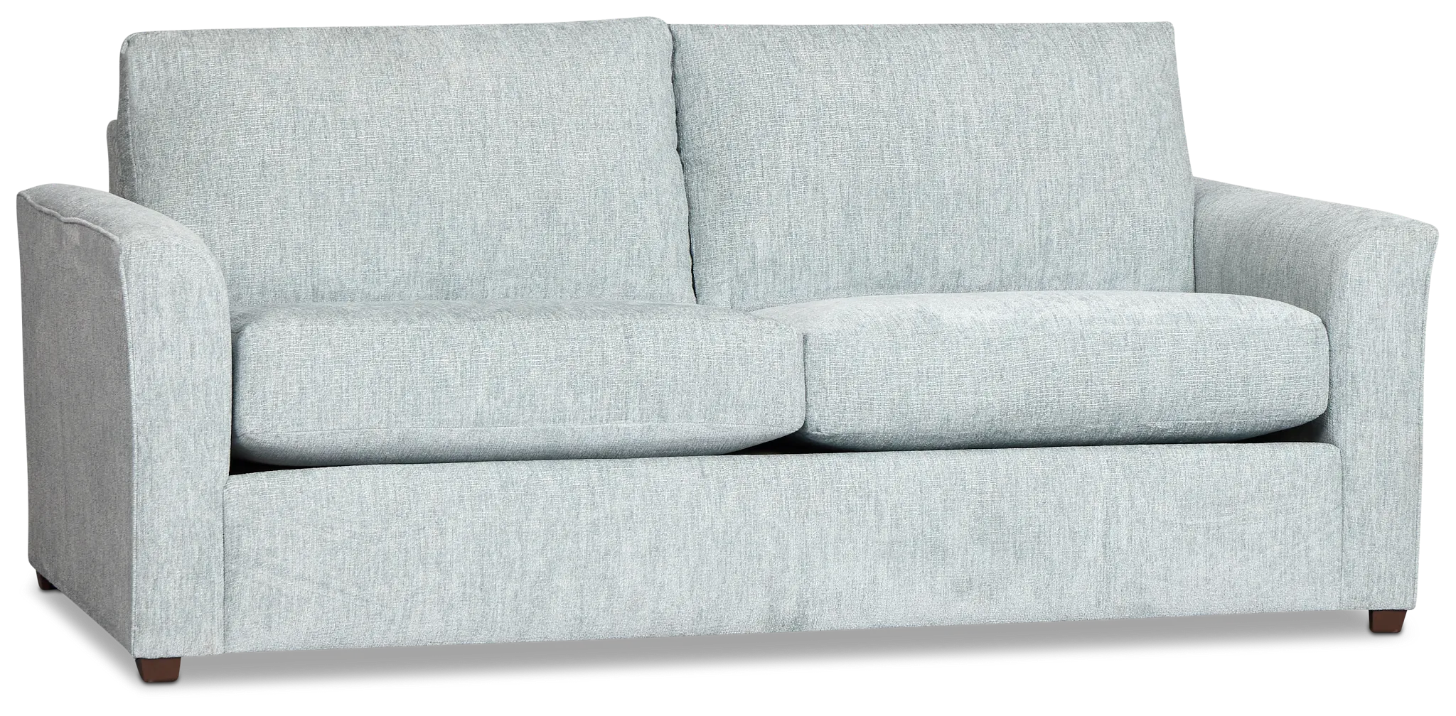 Shore Light Blue Fabric Sofa