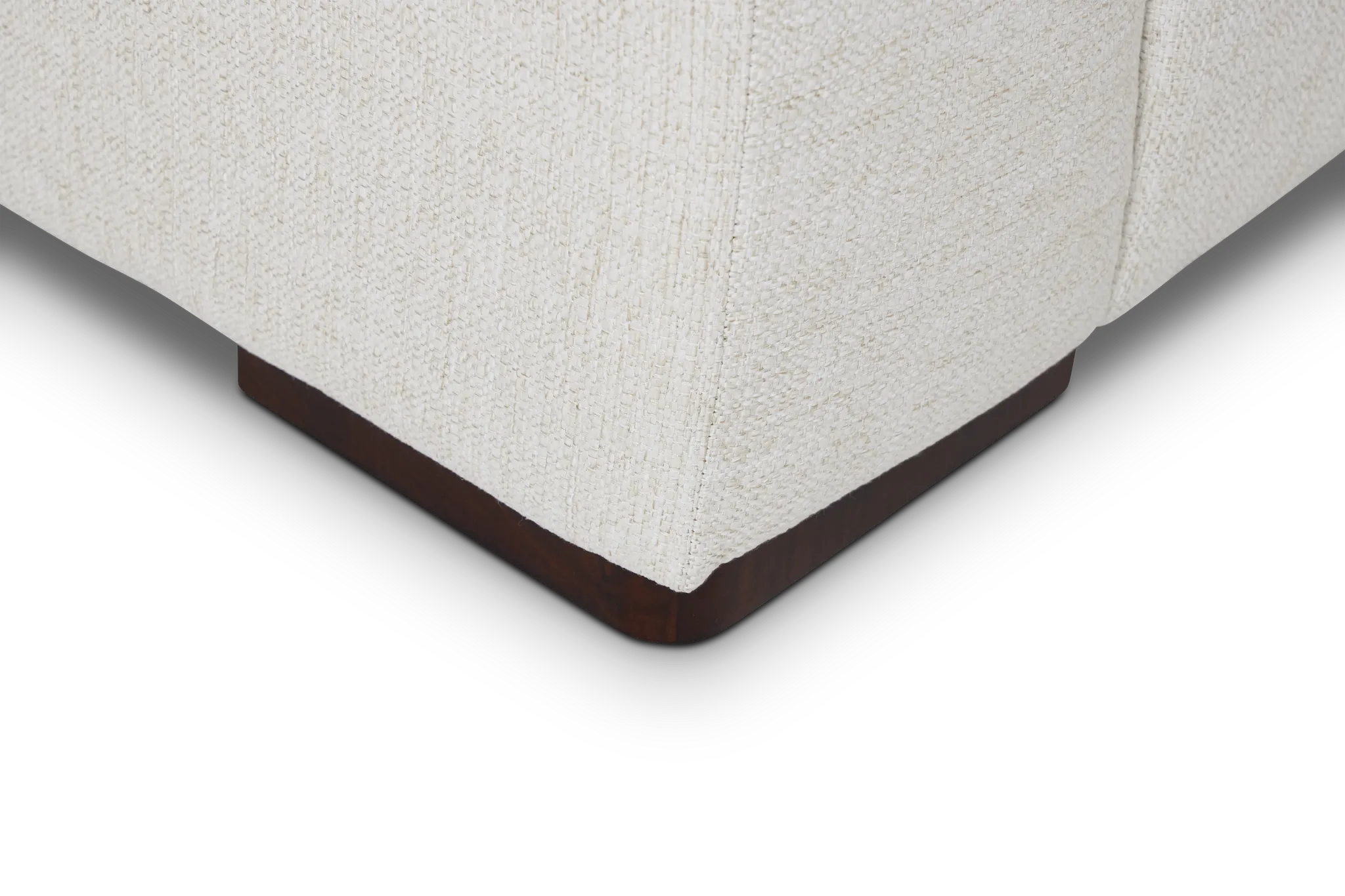 Veronica White Down Medium Right Chaise Sectional