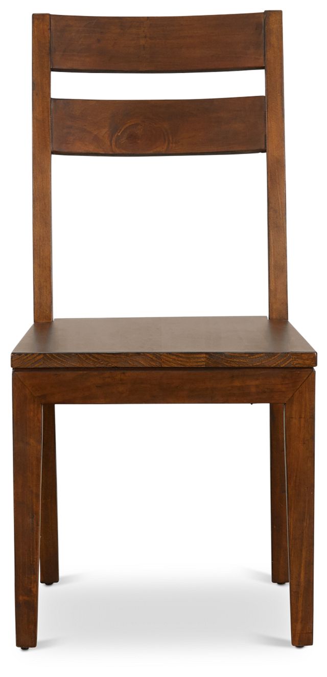 Chicago Dark Tone Wood Side Chair