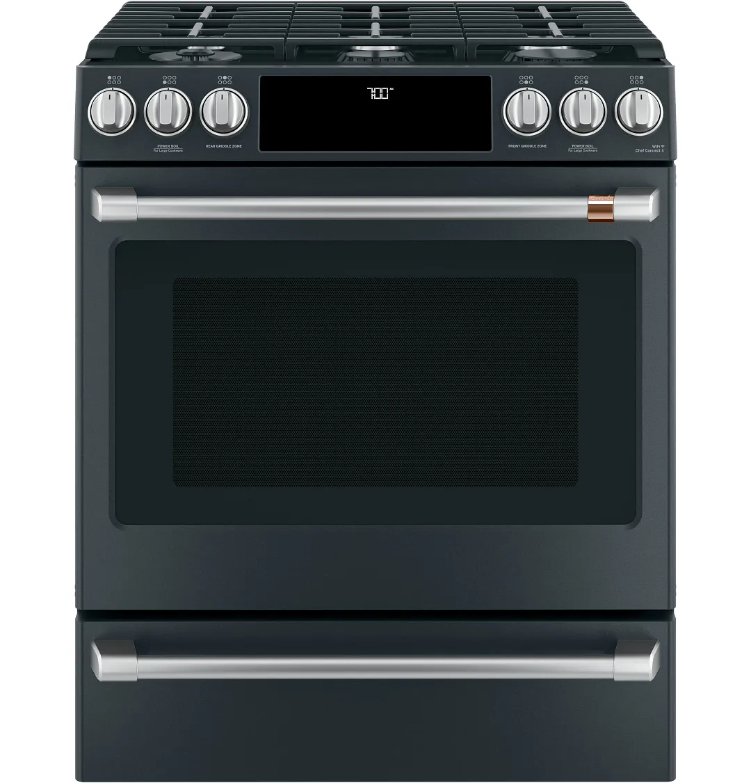 Cafe 700 Series Black 30" Gas Range