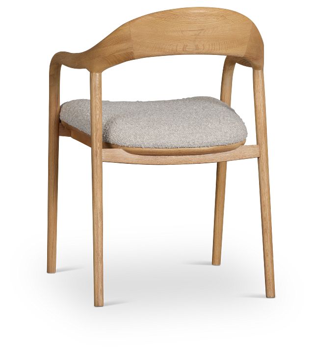 Gables Light Tone Upholstered Arm Chair