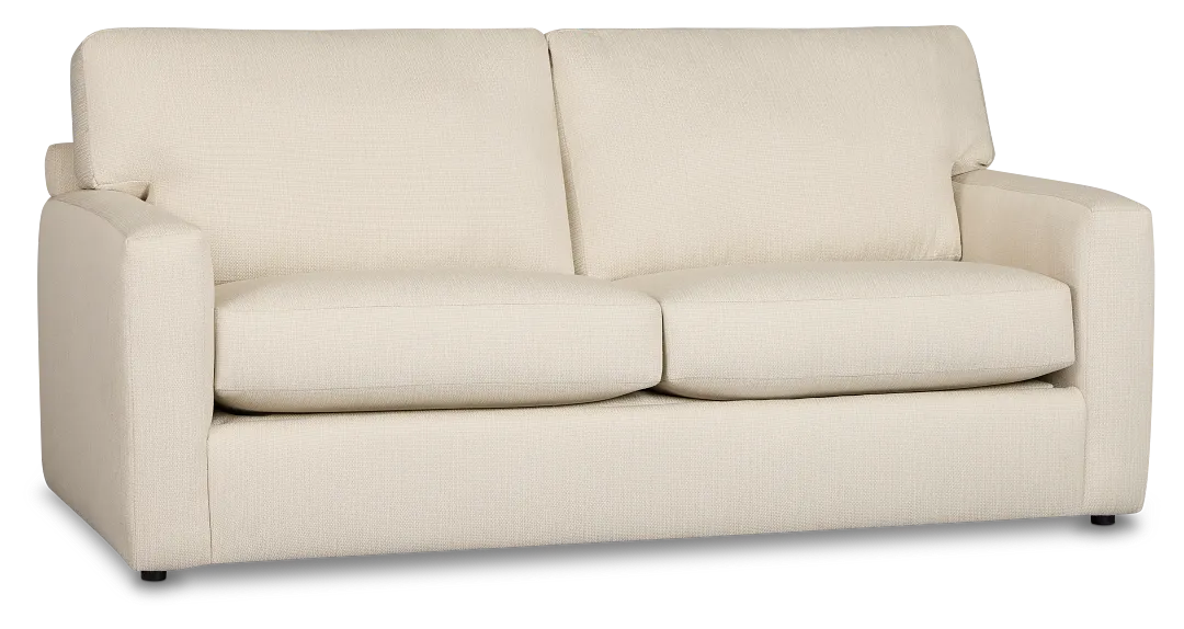 Rhodes Beige Fabric Cooling Memory Foam Sleeper