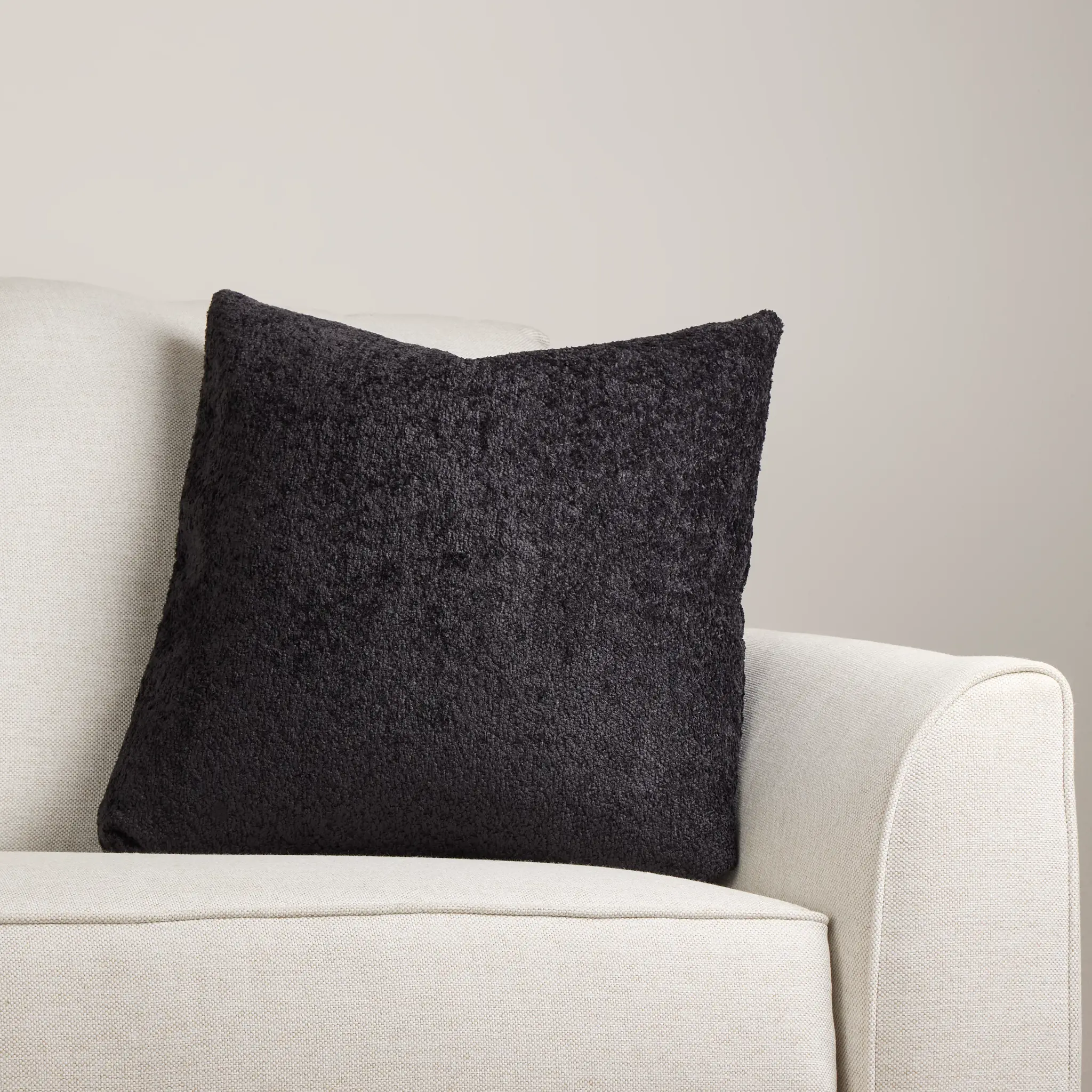 Oslo Black 20" Square Accent Pillow Oslo Black 20" Square Accent Pillow
