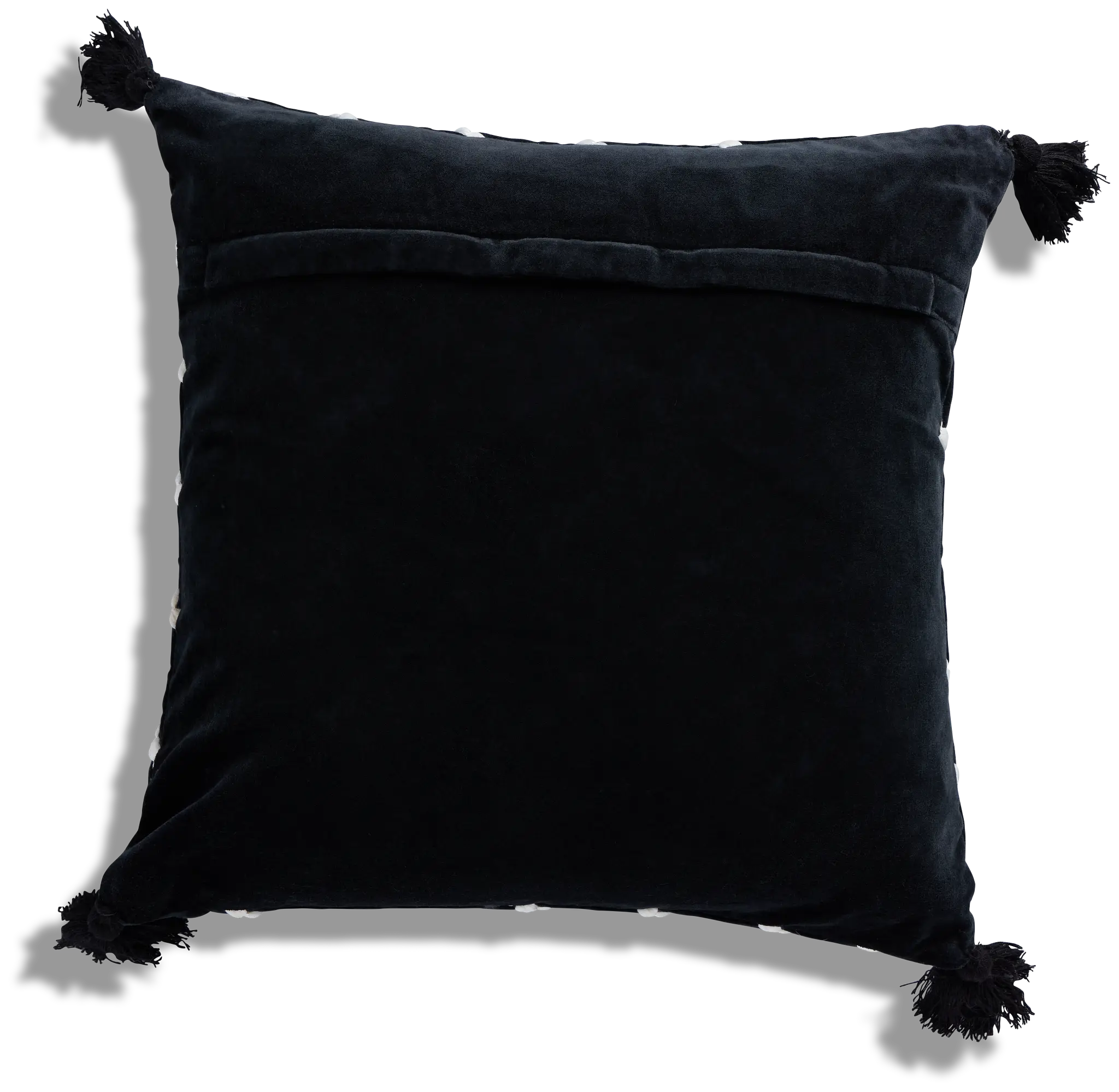 Nova Black 20" Accent Pillow Nova Black 20" Accent Pillow