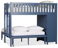 Charleston Dark Blue Loft Bed