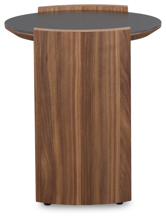 Nomad Mid Tone Ceramic Round End Table