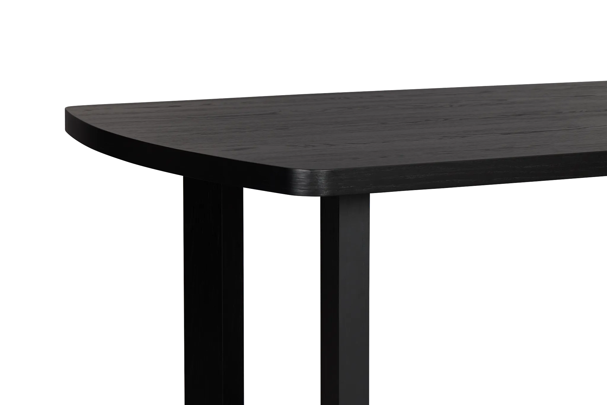 Modesto Black Rectangular Table