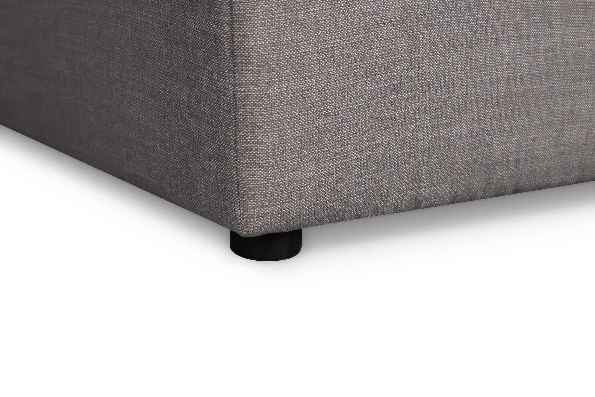 Serena Gray Fabric Ottoman Serena Gray Fabric Ottoman