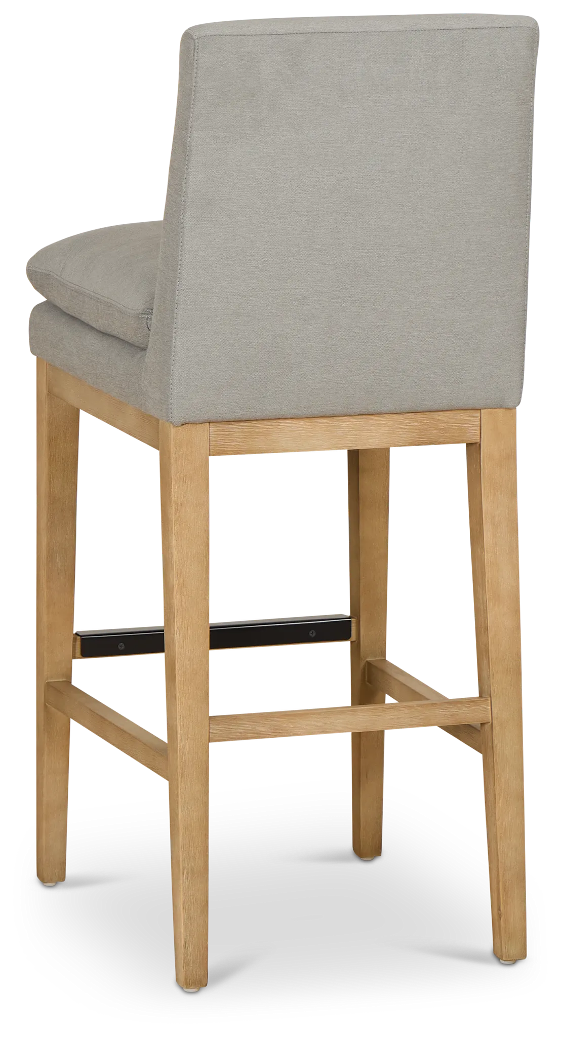 Nixon Gray 30" Upholstered Barstool