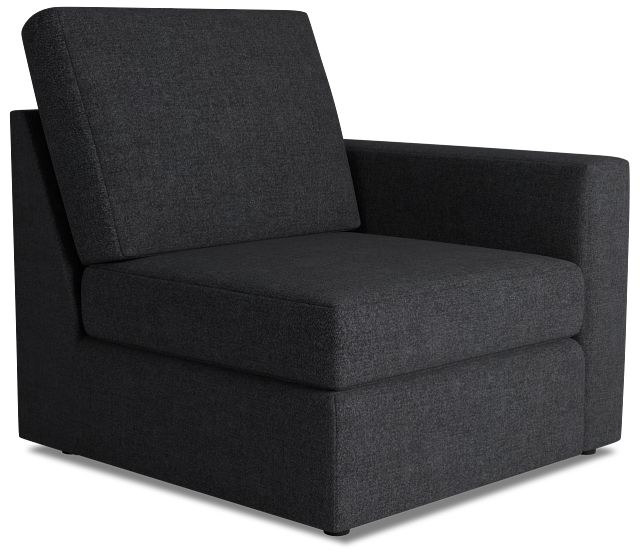 Citymod Dark Gray Fabric Right Chair