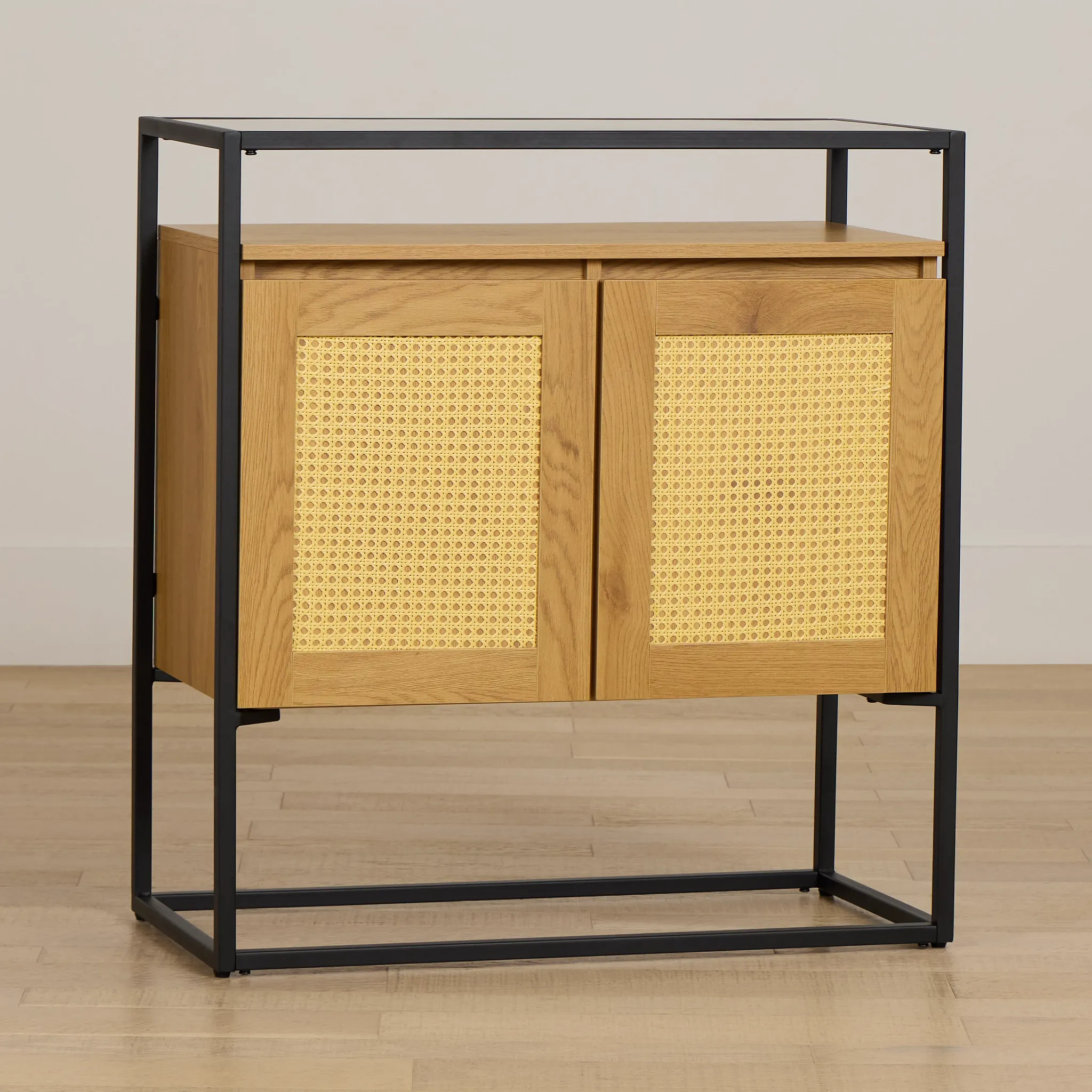 Dax Light Tone Two-door Cabinet