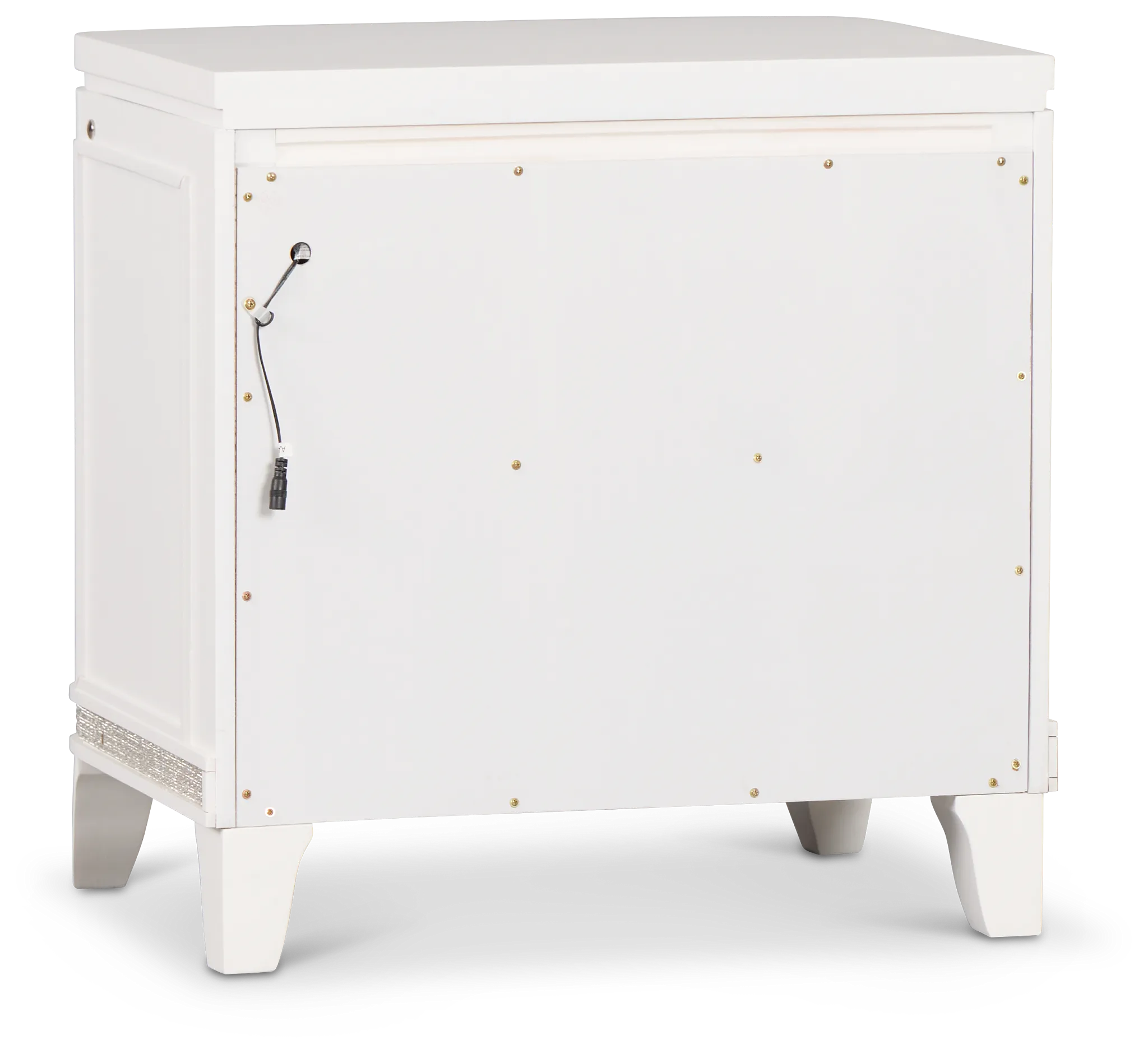 Milan White Youth Nightstand