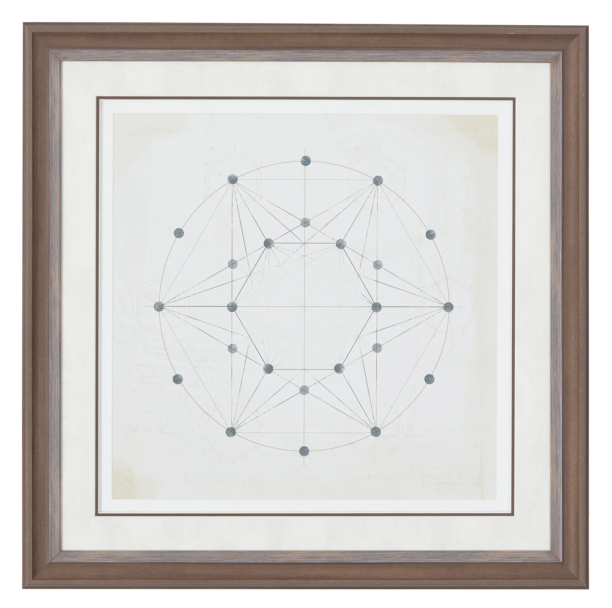 Ring Beige Framed Wall Art Ring Beige Framed Wall Art