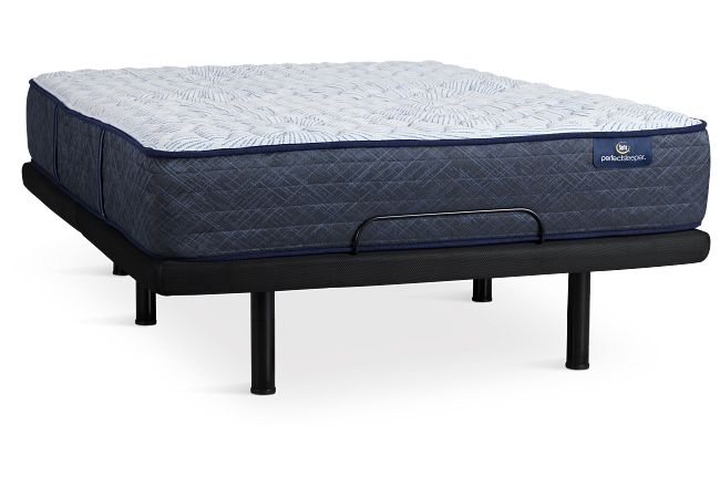 Serta Perfect Sleeper Blue Lagoon Nights Firm Plus Adjustable Mattress Set