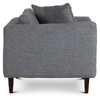 Casen Dark Gray Fabric Chair