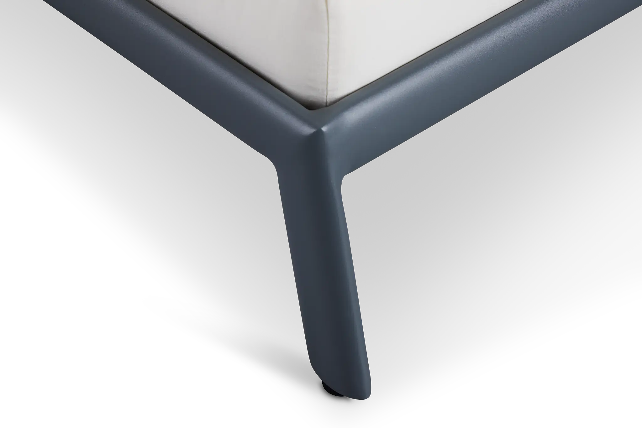 Tortuga Gray White Cushioned Chaise Tortuga Gray White Cushioned Chaise