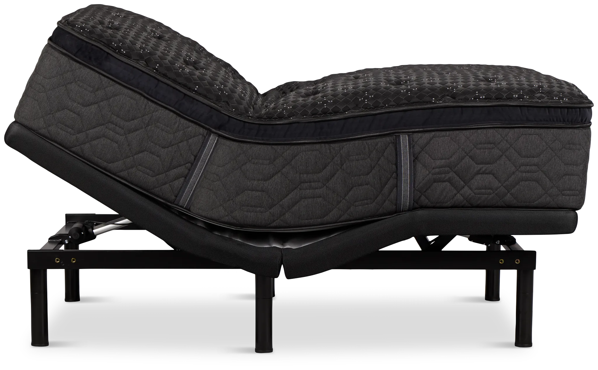 Beautyrest Black Series Three Medium Plus Adjustable Mattress Set