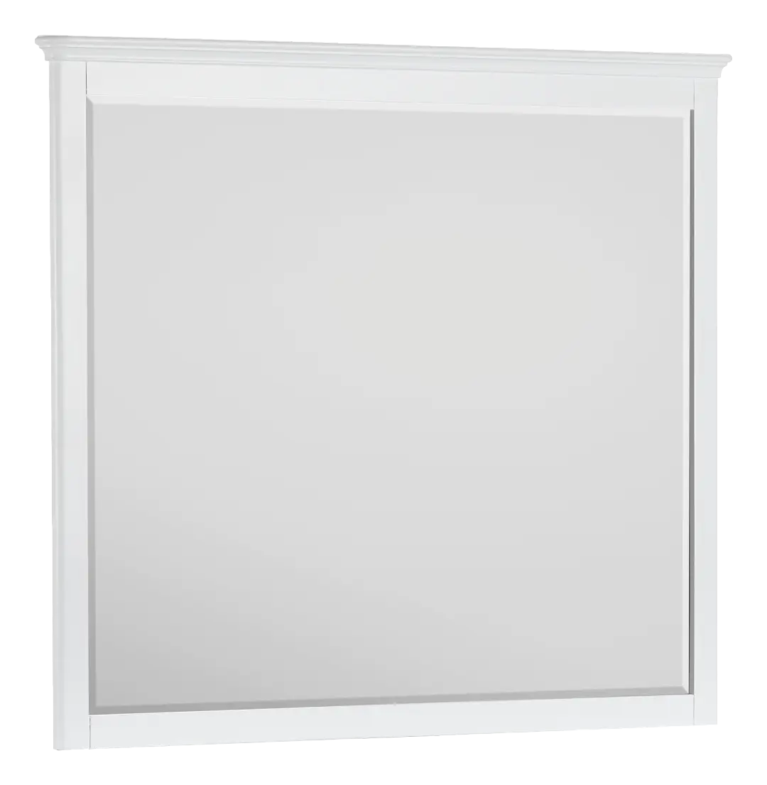 Cooper White Mirror Cooper White Mirror