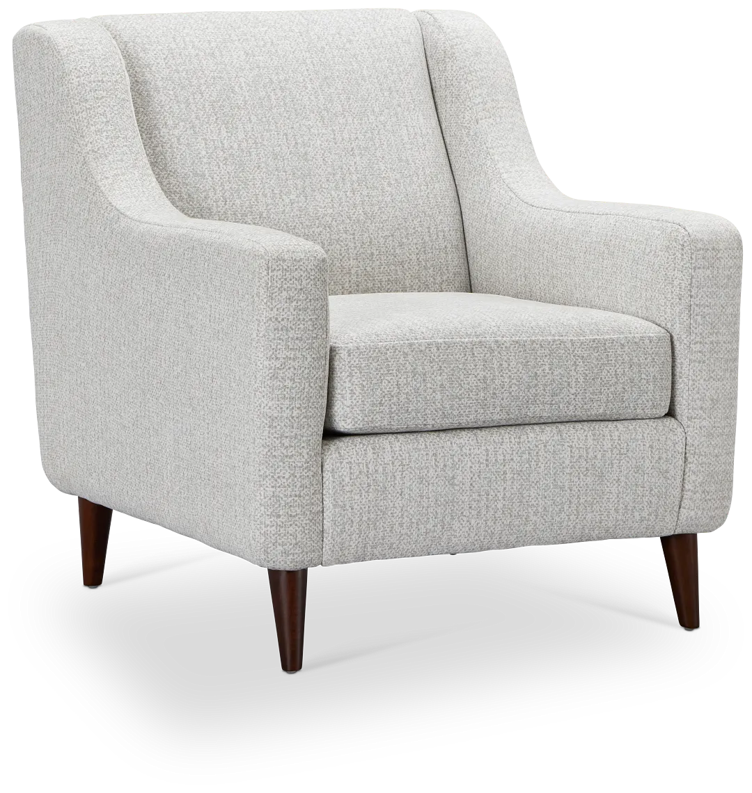 Zeta Light Blue Accent Chair