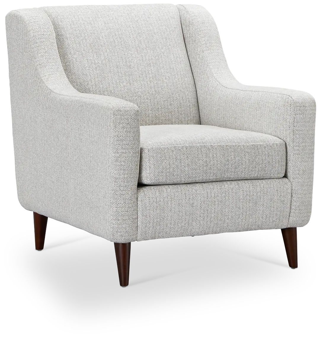 Zeta Light Blue Accent Chair Zeta Light Blue Accent Chair