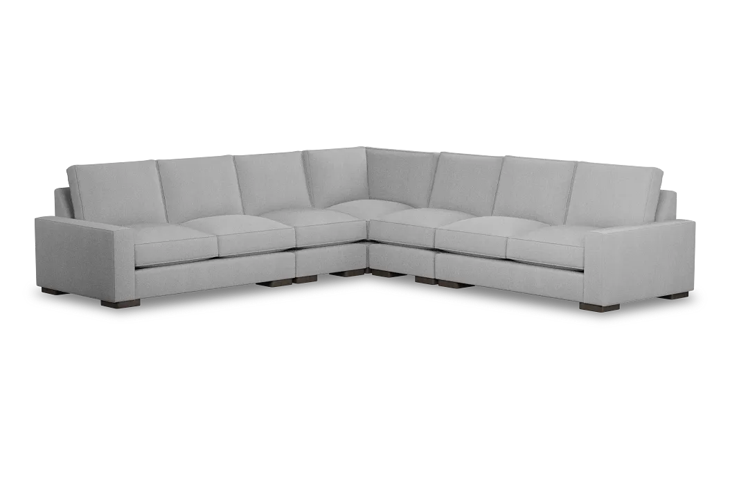 Edgewater Delray Light Gray Large Two-arm Sectional